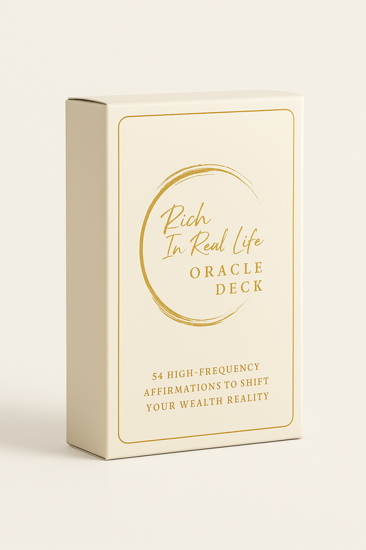 Rich In Real Life Oracle Deck